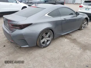 2016 Lexus RC 200t F Sport with VIN JTHHA5BC8G5000263, listed as a IAAI auction lot 41709340 with 85,310 mi miles and . Bid and sale history available at DreamBid. Image 4.