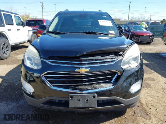 2017 Chevrolet Equinox LT with VIN 2GNALCEK6H1594625, listed as a IAAI auction lot 42023708 with 128,062 mi miles. Bid and sale history available at carsss.com. Image 6.