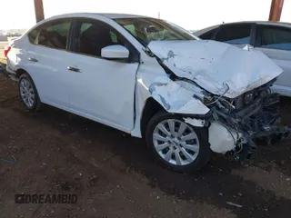 2018 Nissan Sentra SV with VIN 3N1AB7APXJY343282, listed as a IAAI auction lot 41543458 with 93,826 mi miles. Bid and sale history available at carsss.com. Image 1.