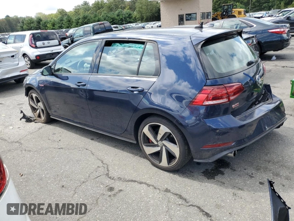 2019 Volkswagen Golf GTI S with VIN 3VW5T7AU2KM023770, listed as a Copart auction lot 69821274 with 36,978 mi miles and Salvage Title. Bid and sale history available at carsss.com. Image 2.
