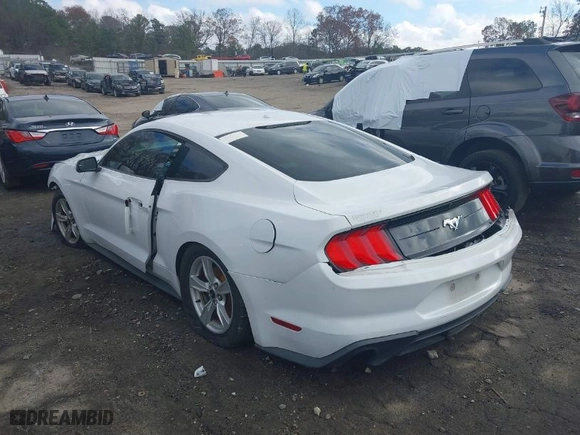 2020 Ford Mustang EcoBoost with VIN 1FA6P8TH7L5123071, listed as a IAAI auction lot 41120267 with 90,322 mi miles. Bid and sale history available at carsss.com. Image 3.