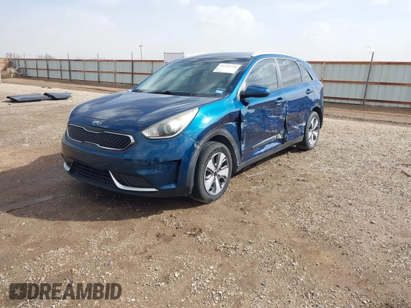 2019 Kia Niro LX with VIN KNDCB3LCXK5248552, listed as a IAAI auction lot 41724724 with 104,546 mi miles and . Bid and sale history available at DreamBid. Image 2.
