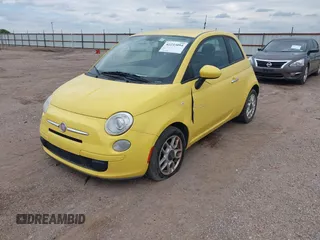 2013 FIAT 500 Pop z VIN 3C3CFFAR8DT546117, wystawiony jako IAAI lot #42233094 z przebiegiem 177 530 mil mil oraz . Historia ofert i sprzedaży dostępna na DreamBid. Obrazek 2.