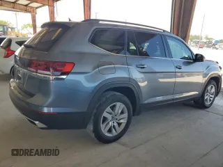 2021 Volkswagen Atlas S с VIN 1V2AP2CA2MC566325, выставлен на аукционе Copart как лот 57944825 с пробегом 37 346 миль миль и Списание • Salvage title. История ставок и продаж доступна на DreamBid. Изображение 3.