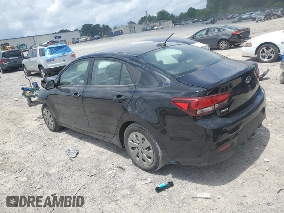2020 Kia Rio S with VIN 3KPA24AD6LE349327, listed as a Copart auction lot 58131324 with 61,298 mi miles and Salvage Title. Bid and sale history available at carsss.com. Image 2.