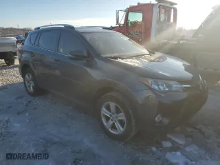 2013 Toyota RAV4 XLE with VIN JTMWFREV1DD011119, listed as a Copart auction lot 88169565 with 211,802 mi miles and Salvage Title. Bid and sale history available at carsss.com. Image 4.