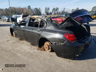 2014 BMW 7 Series ALPINA B7 with VIN WBAYE8C53ED135058, listed as a Copart auction lot 84494854 with 0 mi miles and Salvage Title. Bid and sale history available at carsss.com. Image 2.