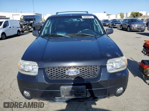2005 Ford Escape Limited with VIN 1FMCU94145KC29491, listed as a Copart auction lot 56800915 with 111,222 mi miles and Clean title. Bid and sale history available at DreamBid. Image 5.
