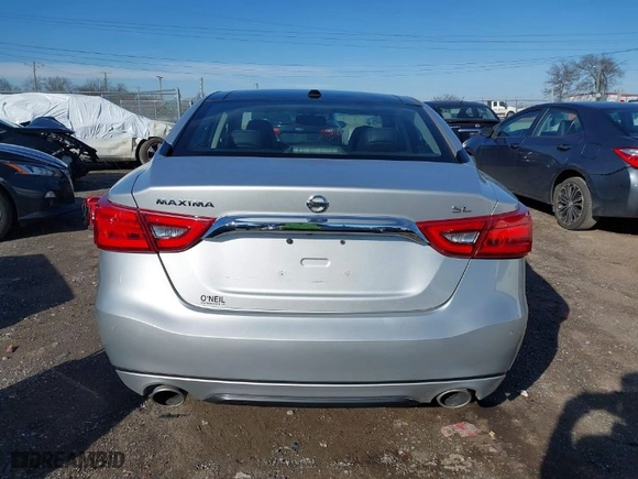 2018 Nissan Maxima SV with VIN 1N4AA6AP3JC404285, listed as a IAAI auction lot 41598049 with 62,830 mi miles. Bid and sale history available at carsss.com. Image 16.