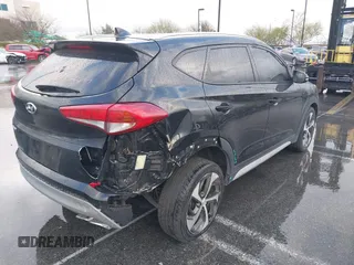 2018 Hyundai Tucson Sport with VIN KM8J33AL4JU753431, listed as a IAAI auction lot 41685678 with 71,934 mi miles. Bid and sale history available at carsss.com. Image 4.