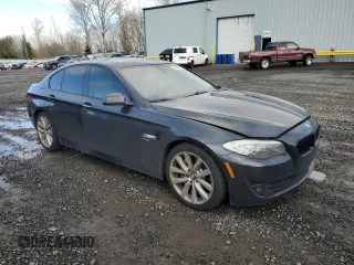 2011 BMW 5 Series 535i xDrive with VIN WBAFU7C59BC778083, listed as a Copart auction lot 48929435 with 105,700 mi miles and Salvage Title. Bid and sale history available at DreamBid. Image 4.
