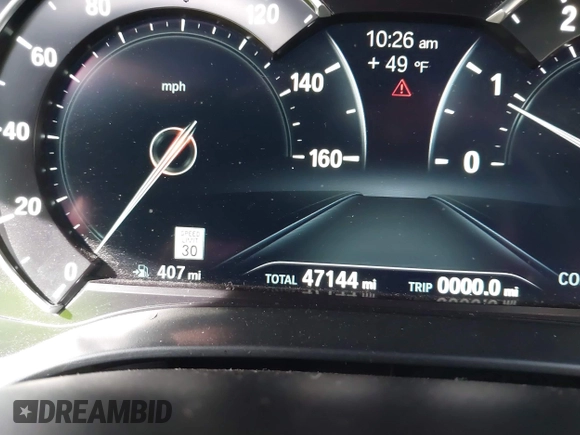 2017 BMW 5 Series 530i xDrive with VIN WBAJA7C36HG906136, listed as a IAAI auction lot 41644019 with 47,144 mi miles and . Bid and sale history available at carsss.com. Image 15.