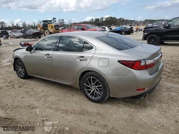 2017 Lexus ES with VIN 58ABK1GG0HU049221, listed as a Copart auction lot 43631255 with NaN miles and Salvage Title. Bid and sale history available at carsss.com. Image 2.