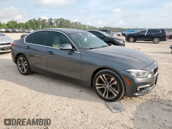 2016 BMW 3 Series 328i z VIN WBA8E9C52GK646717, wystawiony jako Copart lot #58204995 z przebiegiem 70 525 mil mil oraz Szkoda całkowita • Salvage title. Historia ofert i sprzedaży dostępna na DreamBid. Obrazek 4.