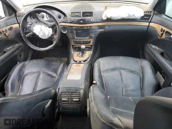 2009 Mercedes-Benz E-Class Luxury 3.5L with VIN WDBUF56X09B437014, listed as a Copart auction lot 85809224 with 168,431 mi miles and Salvage Title. Bid and sale history available at carsss.com. Image 8.