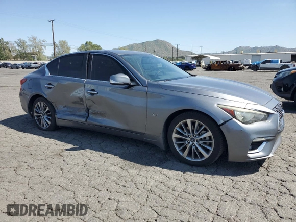 2018 Infiniti Q50 Luxe с VIN JN1EV7AP0JM353007, выставлен на аукционе Copart как лот 52200695 с пробегом 123 507 миль миль и Списание • Salvage title. История ставок и продаж доступна на DreamBid. Изображение 4.