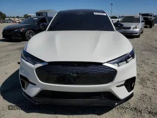 2023 Ford Mustang Mach-E GT with VIN 3FMTK4SE2PMA58332, listed as a Copart auction lot 61343265 with 9,754 mi miles and Salvage title. Bid and sale history available at DreamBid. Image 5.