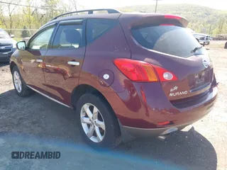 2010 Nissan Murano SL with VIN JN8AZ1MWXAW108935, listed as a IAAI auction lot 42150686 with 163,590 mi miles. Bid and sale history available at carsss.com. Image 3.