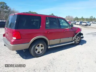 2004 Ford Expedition Eddie Bauer with VIN 1FMFU17L04LA90805, listed as a IAAI auction lot 41610927 with 245,847 mi miles and . Bid and sale history available at DreamBid. Image 4.