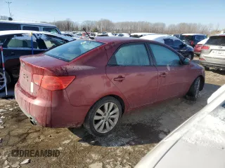 2011 Kia Forte SX with VIN KNAFW4A3XB5389158, listed as a Copart auction lot 87740085 with 170,497 mi miles and Salvage Title. Bid and sale history available at carsss.com. Image 3.