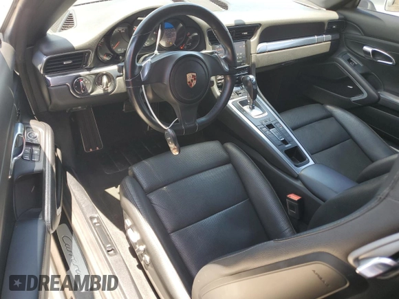 2014 Porsche 911 Carrera with VIN WP0CA2A9XES140829, listed as a Copart auction lot 55760625 with 38,013 mi miles and Salvage Title. Bid and sale history available at DreamBid. Image 8.