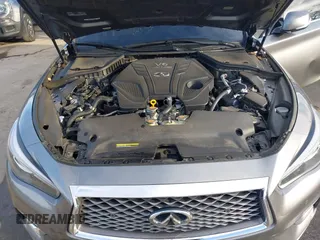2019 Infiniti Q50 3.0t LUXE with VIN JN1EV7AR7KM559508, listed as a IAAI auction lot 41568575 with 21,921 mi miles. Bid and sale history available at carsss.com. Image 10.