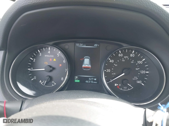 2017 Nissan Rogue S with VIN 5N1AT2MT6HC755526, listed as a IAAI auction lot 41460152 with 46,310 mi miles. Bid and sale history available at carsss.com. Image 7.