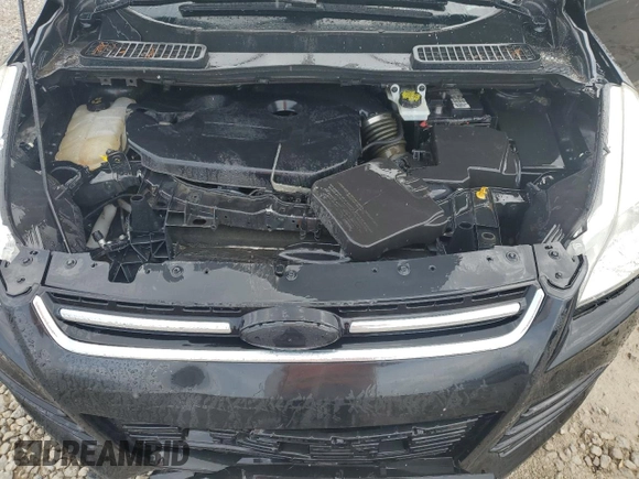 2015 Ford Escape Titanium with VIN 1FMCU9J91FUA38787, listed as a Copart auction lot 59749735 with 132,536 mi miles and Salvage title. Bid and sale history available at DreamBid. Image 12.
