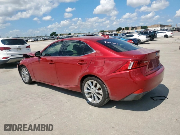2014 Lexus IS 250 with VIN JTHBF1D28E5021485, listed as a Copart auction lot 61985045 with 117,815 mi miles and Salvage title. Bid and sale history available at DreamBid. Image 2.