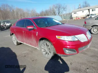 2009 Lincoln MKS with VIN 1LNHM94R59G619360, listed as a IAAI auction lot 41709015 with 280,354 mi miles. Bid and sale history available at carsss.com. Image 1.
