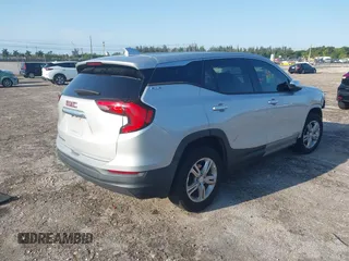 2018 GMC Terrain SLE with VIN 3GKALMEV7JL404266, listed as a IAAI auction lot 41990127 with 57,869 mi miles and . Bid and sale history available at DreamBid. Image 4.