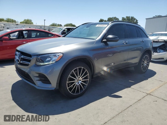 2018 Mercedes-Benz GLC 300 with VIN WDC0G4JB5JV044013, listed as a Copart auction lot 63554855 with 194,153 mi miles and Clean title. Bid and sale history available at DreamBid. Image 1.