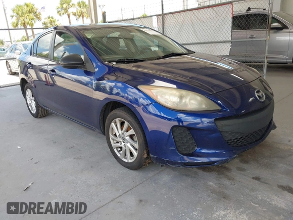 2013 Mazda 3 i Touring with VIN JM1BL1V79D1754154, listed as a IAAI auction lot 42576658 with 162,367 mi miles and . Bid and sale history available at DreamBid. Image 1.