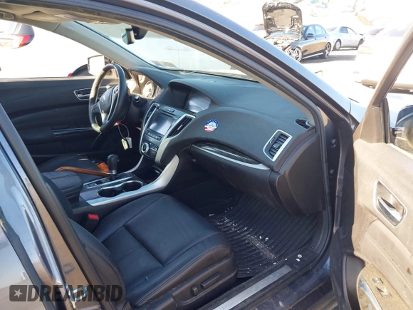 2018 Acura TLX with VIN 19UUB1F31JA011086, listed as a IAAI auction lot 42125299 with 115,171 mi miles and . Bid and sale history available at DreamBid. Image 5.