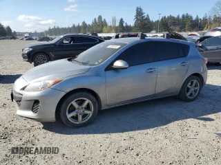 2013 Mazda 3 i Touring with VIN JM1BL1LP2D1829134, listed as a Copart auction lot 53386455 with Not Provided miles and Salvage Title. Bid and sale history available at DreamBid. Image 1.