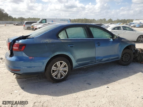 2017 Volkswagen Jetta 1.4T S with VIN 3VW2B7AJ6HM397206, listed as a Copart auction lot 47871765 with 0 mi miles and Salvage Title. Bid and sale history available at carsss.com. Image 3.