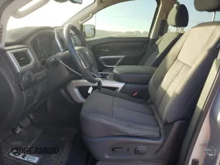 2020 Nissan Titan Platinum Reserve with VIN 1N6AA1EFXLN511854, listed as a Copart auction lot 83450044 with 75,894 mi miles and Salvage title. Bid and sale history available at DreamBid. Image 7.