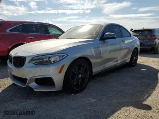 2017 BMW 2 Series M240i with VIN WBA2G1C38HV639531, listed as a Copart auction lot 74991384 with 89,581 mi miles and Non Repairable. Bid and sale history available at carsss.com. Image 1.