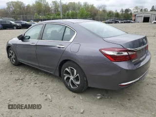 2017 Honda Accord Sedan LX with VIN 1HGCR2F37HA117422, listed as a Copart auction lot 51909935 with 131,195 mi miles and Salvage Title. Bid and sale history available at carsss.com. Image 2.