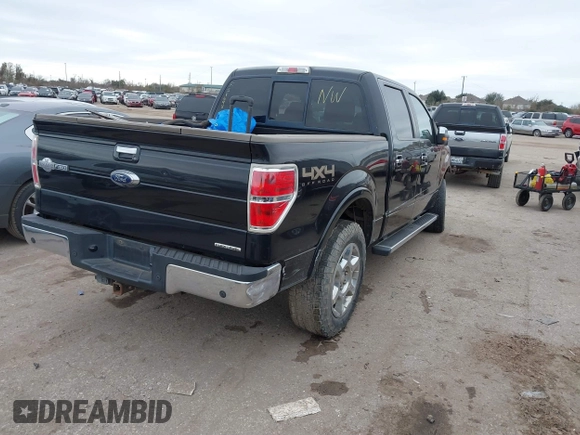 2013 Ford F-150 XL with VIN 1FTFW1EF8DKF58698, listed as a IAAI auction lot 41014041 with 237,269 mi miles and . Bid and sale history available at DreamBid. Image 4.