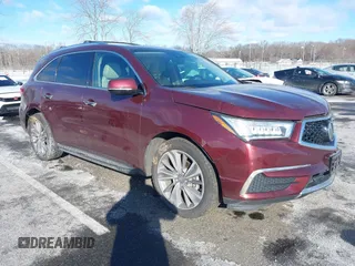 2018 Acura MDX w/Technology Pkg with VIN 5J8YD4H59JL007514, listed as a IAAI auction lot 41263019 with 68,045 mi miles. Bid and sale history available at carsss.com. Image 1.