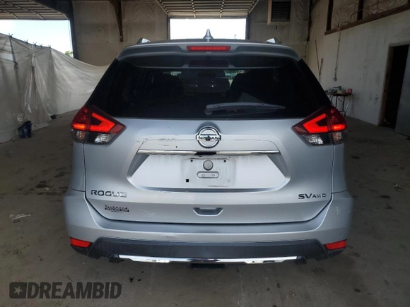 2017 Nissan Rogue S with VIN KNMAT2MV3HP531788, listed as a Copart auction lot 58473905 with 95,700 mi miles and Salvage title. Bid and sale history available at DreamBid. Image 6.