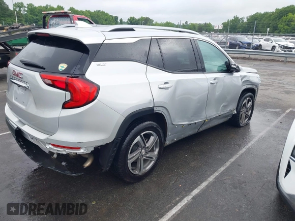 2020 GMC Terrain SLT z VIN 3GKALPEV6LL136556, wystawiony jako IAAI lot #42228618 z przebiegiem 85 070 mil mil oraz . Historia ofert i sprzedaży dostępna na DreamBid. Obrazek 4.