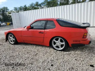 1985 Porsche 944 z VIN WP0AA0945FN453548, wystawiony jako Copart lot #72069464 z przebiegiem 93 607 mil mil oraz Czysty tytuł • Clean title. Historia ofert i sprzedaży dostępna na DreamBid. Obrazek 2.