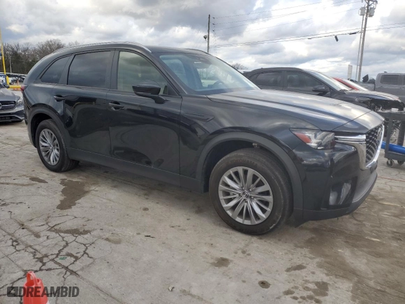 2024 Mazda CX-90 3.3 Turbo Select with VIN JM3KKAHD3R1121782, listed as a Copart auction lot 87161284 with 25,891 mi miles and Clean Title. Bid and sale history available at carsss.com. Image 4.