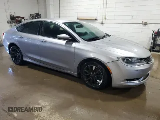 2015 Chrysler 200 C with VIN 1C3CCCCG8FN516962, listed as a Copart auction lot 55159465 with 140,795 mi miles and Clean Title. Bid and sale history available at DreamBid. Image 4.