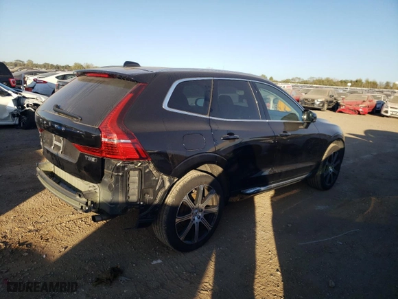 2020 Volvo XC60 Inscription with VIN YV4102RL7L1550093, listed as a Copart auction lot 72626384 with 53,106 mi miles and Salvage Title. Bid and sale history available at carsss.com. Image 3.