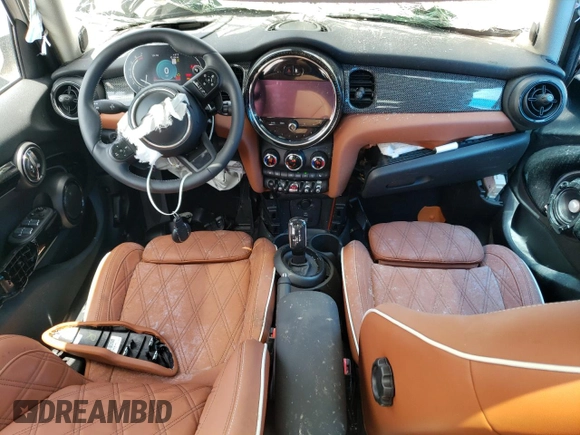 2022 MINI Hardtop 4 Door Cooper S with VIN WMW53DK04N2S32305, listed as a Copart auction lot 57426663 with 6,129 mi miles and Non repairable. Bid and sale history available at DreamBid. Image 8.