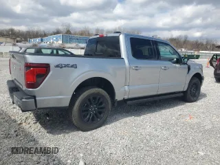 2024 Ford F-150 XLT with VIN 1FTEW3LP1RFB36162, listed as a Copart auction lot 50178285 with 2,118 mi miles and Salvage Title. Bid and sale history available at carsss.com. Image 3.