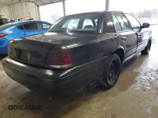 1999 Ford Crown Victoria Police with VIN 2FAFP71W7XX105850, listed as a Copart auction lot 43760905 with 308,252 mi miles and Salvage Title. Bid and sale history available at carsss.com. Image 3.